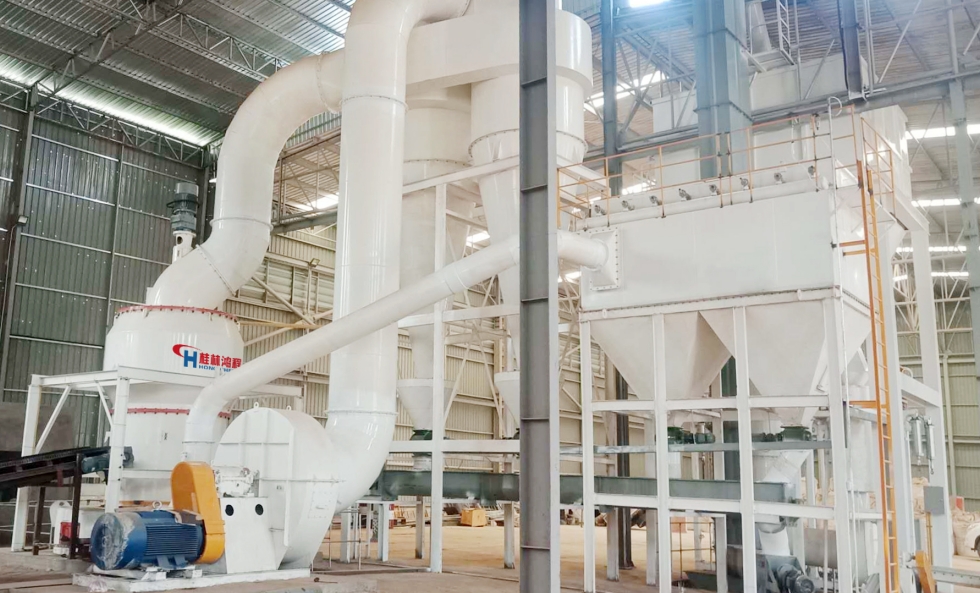 桂林鴻程雷蒙磨粉機案例